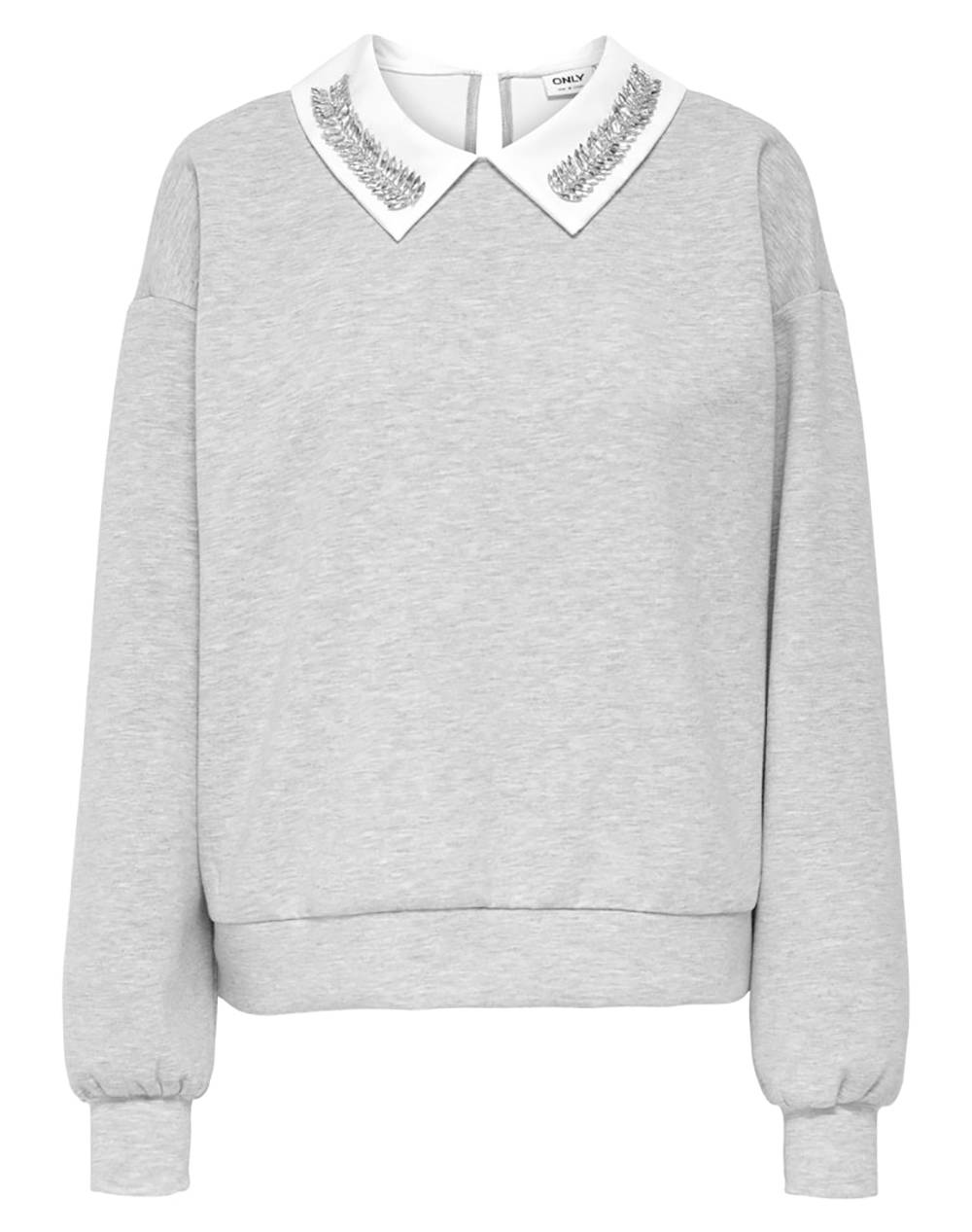 ONLY ONLWILLOW L/S O-NECK EMB. UB SWT