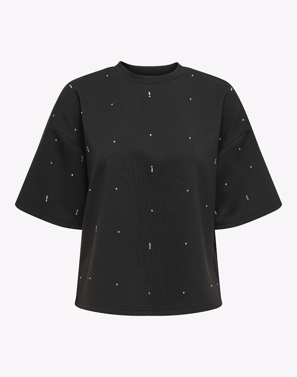 ONLY ONLEDEL S/S SPARKLE TOP UB CC SWT