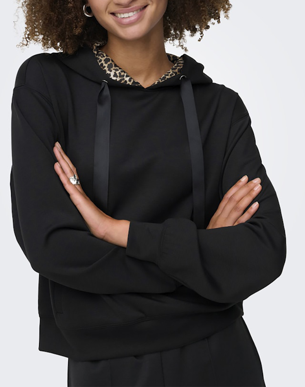 ONLY ONLALINA LIFE LEO DETAIL HOOD BOX SWT