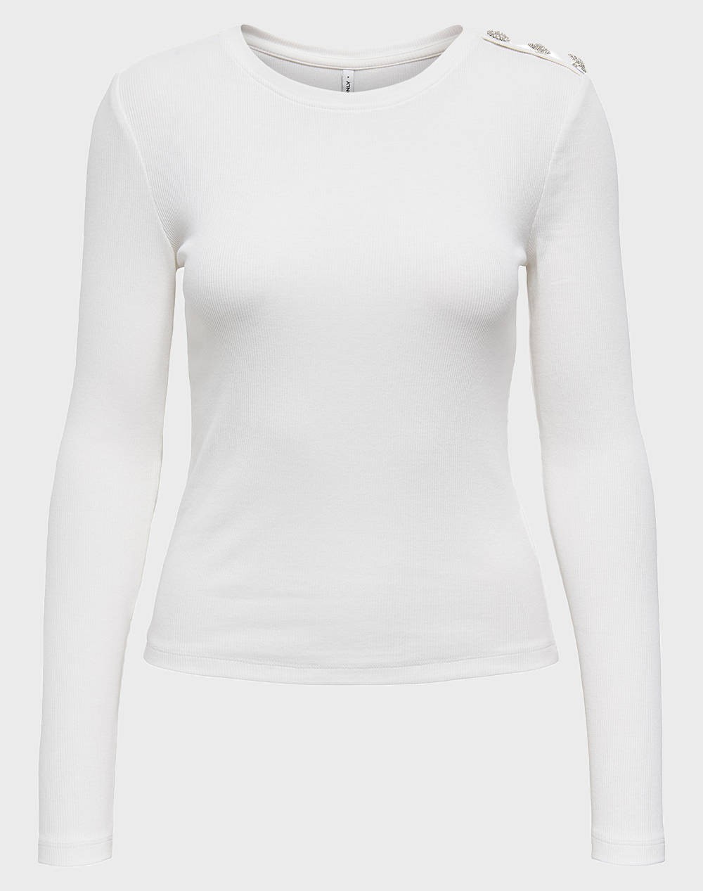 ONLY ONLCHECKIE LIFE L/S TOP BOX JRS