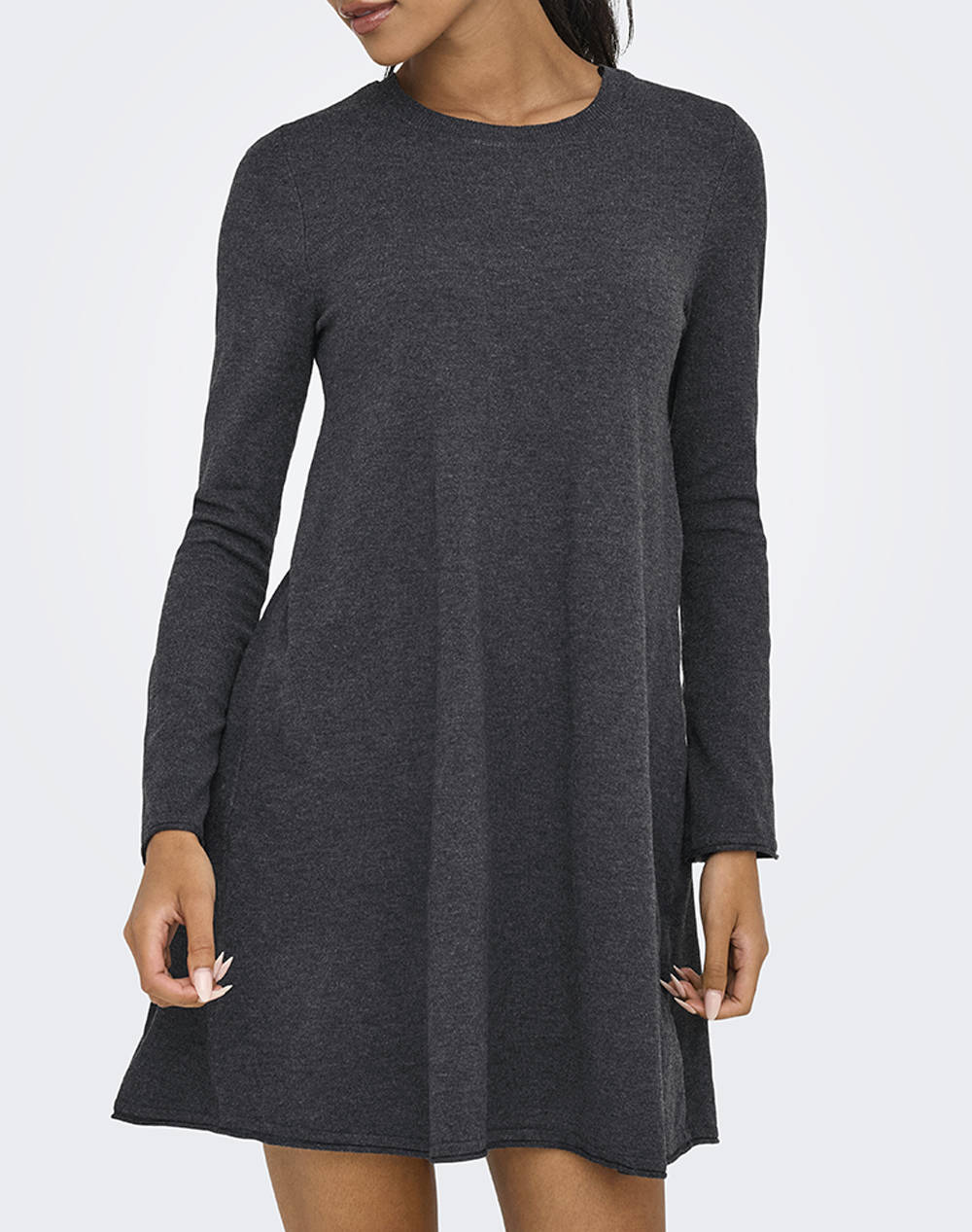 ONLY ONLAMALIO LIFE LS ONECK DRESS KNT