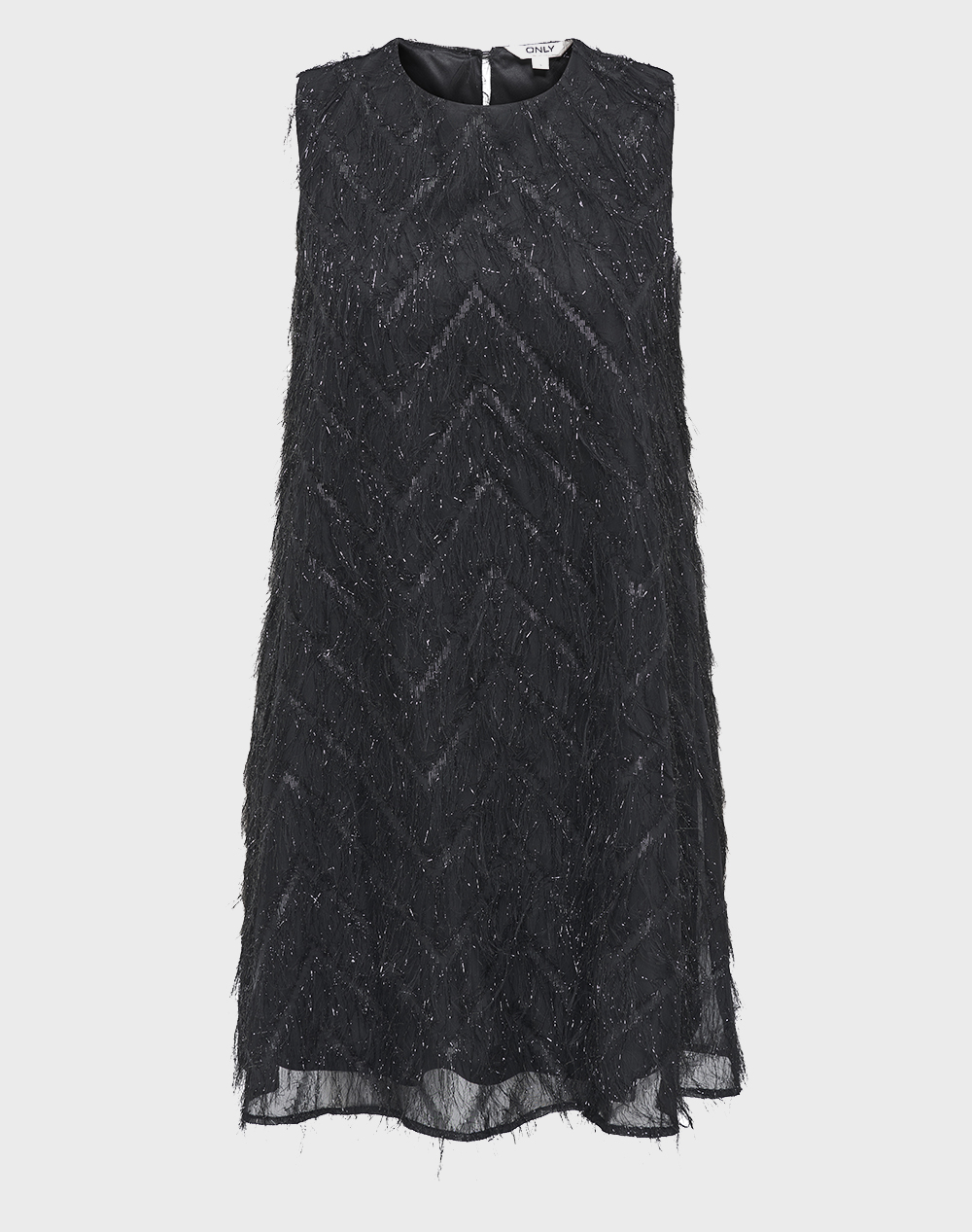 ONLY ONLFAYE LIFE SL FEATHER DRESS WVN