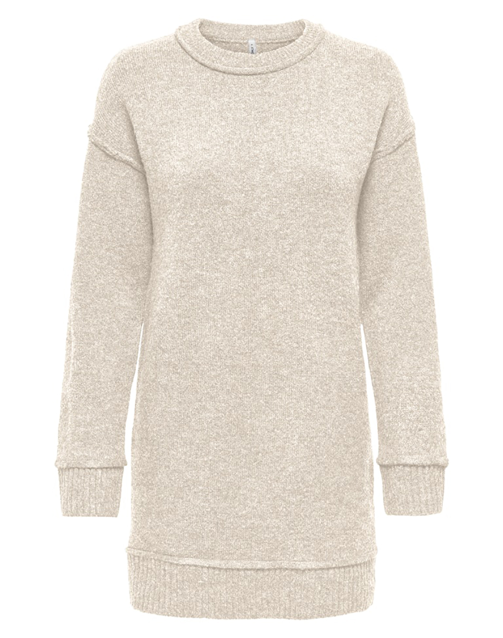 ONLY ONLHAZEL LIFE LS O-NECK DRESS BF KNT