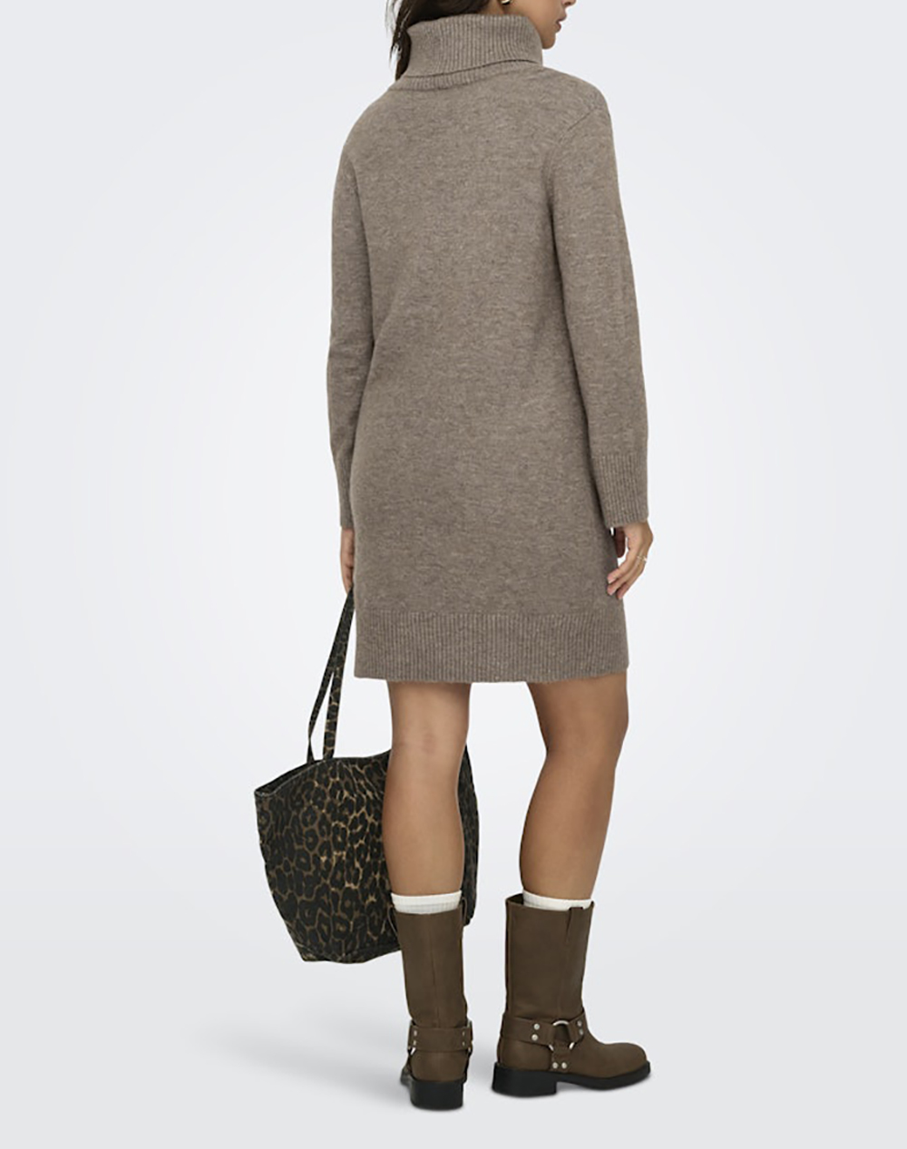 ONLY ONLHOUSTON LS DRESS ROLLNECK KNT