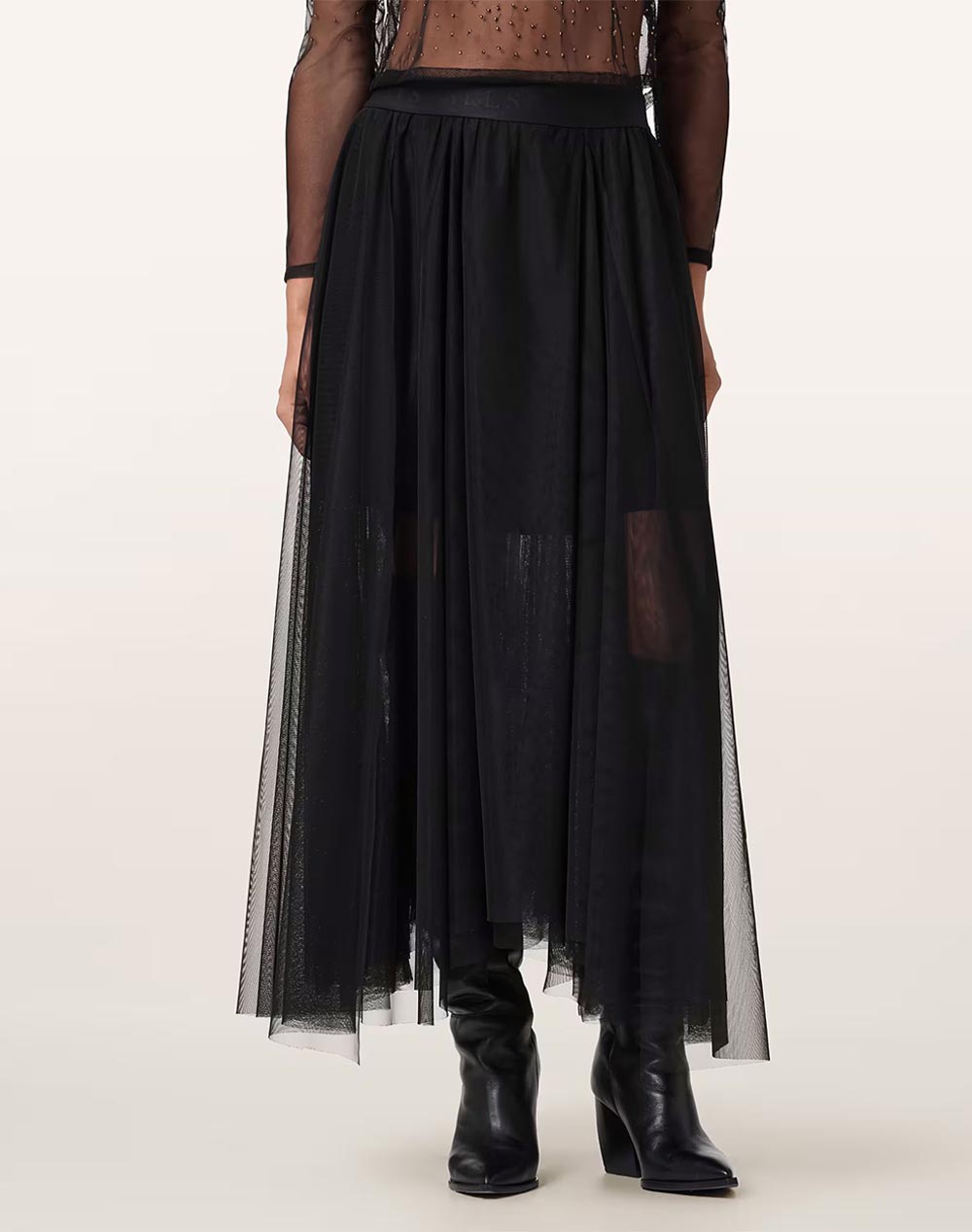 ALL SAINTS ALLY TULLE SKIRT