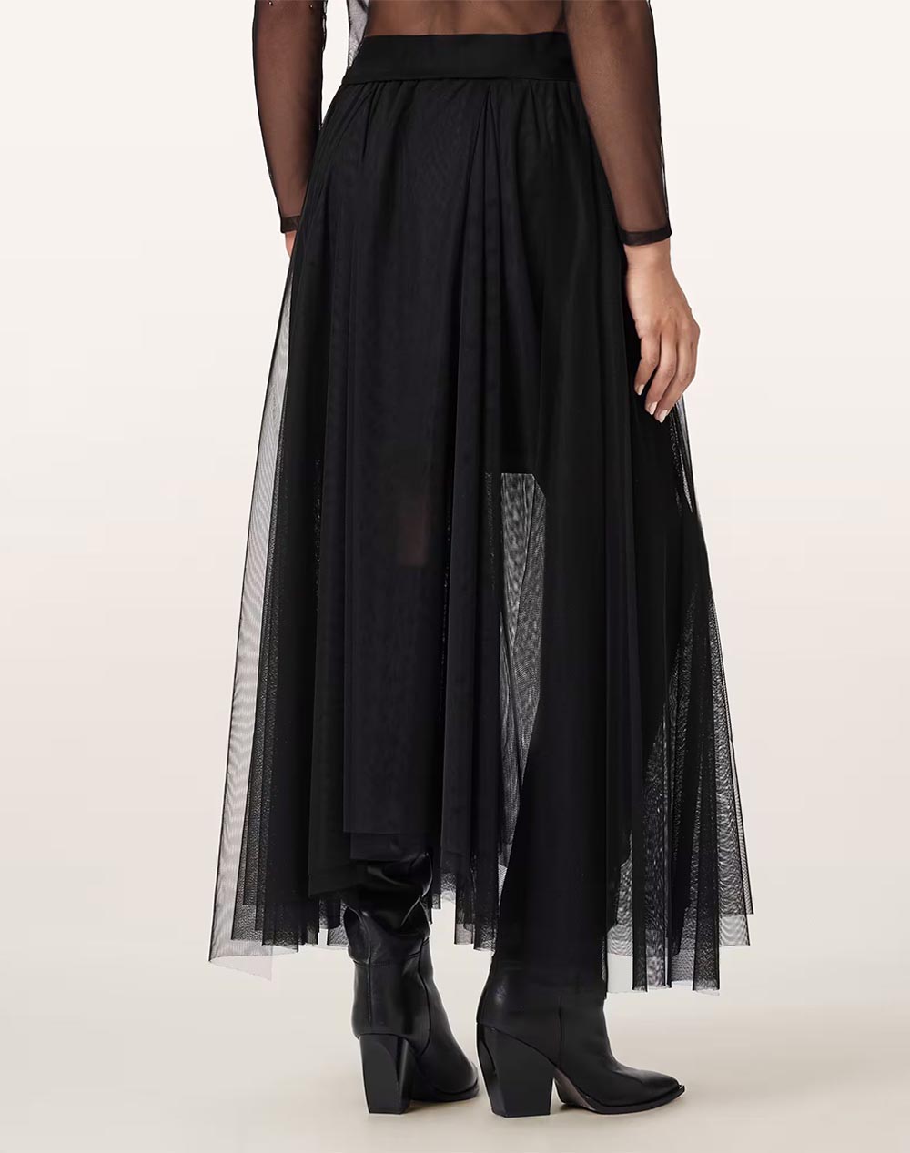 ALL SAINTS ALLY TULLE SKIRT
