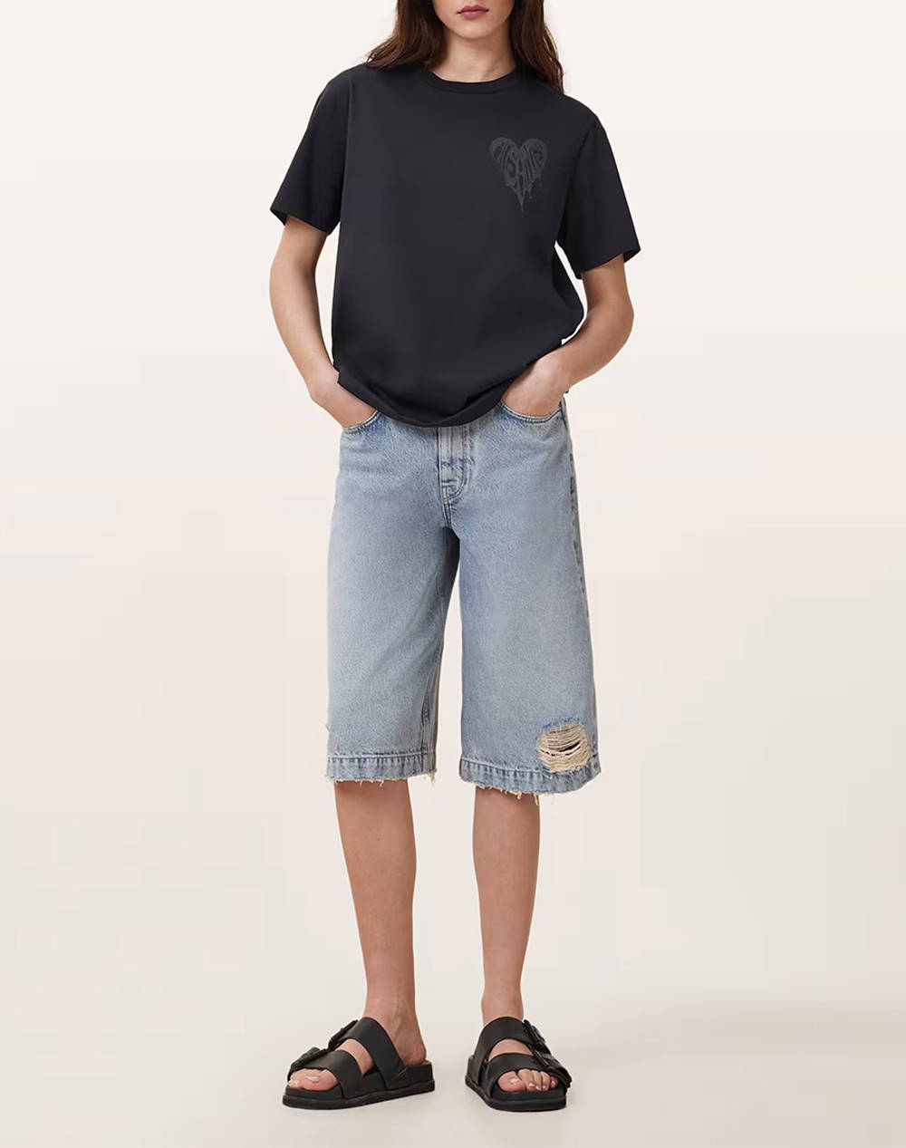 ALL SAINTS POSTER BF TEE