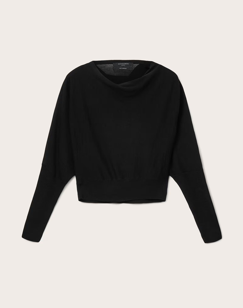 ALL SAINTS RIDLEY M CROP JUMPER