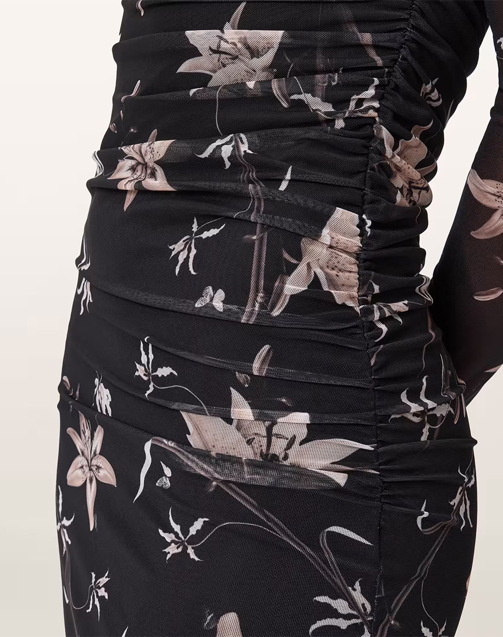 ALL SAINTS CAIA MESH DRESS