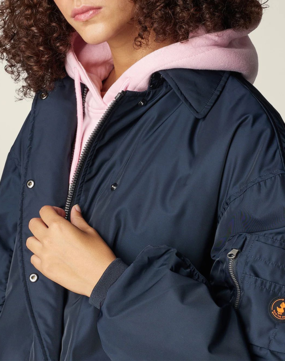 SAVE THE DUCK ISA HOODED COAT PALTON DE DAMA