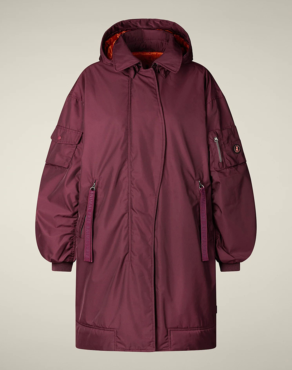 SAVE THE DUCK ISA HOODED COAT PALTON DE DAMA