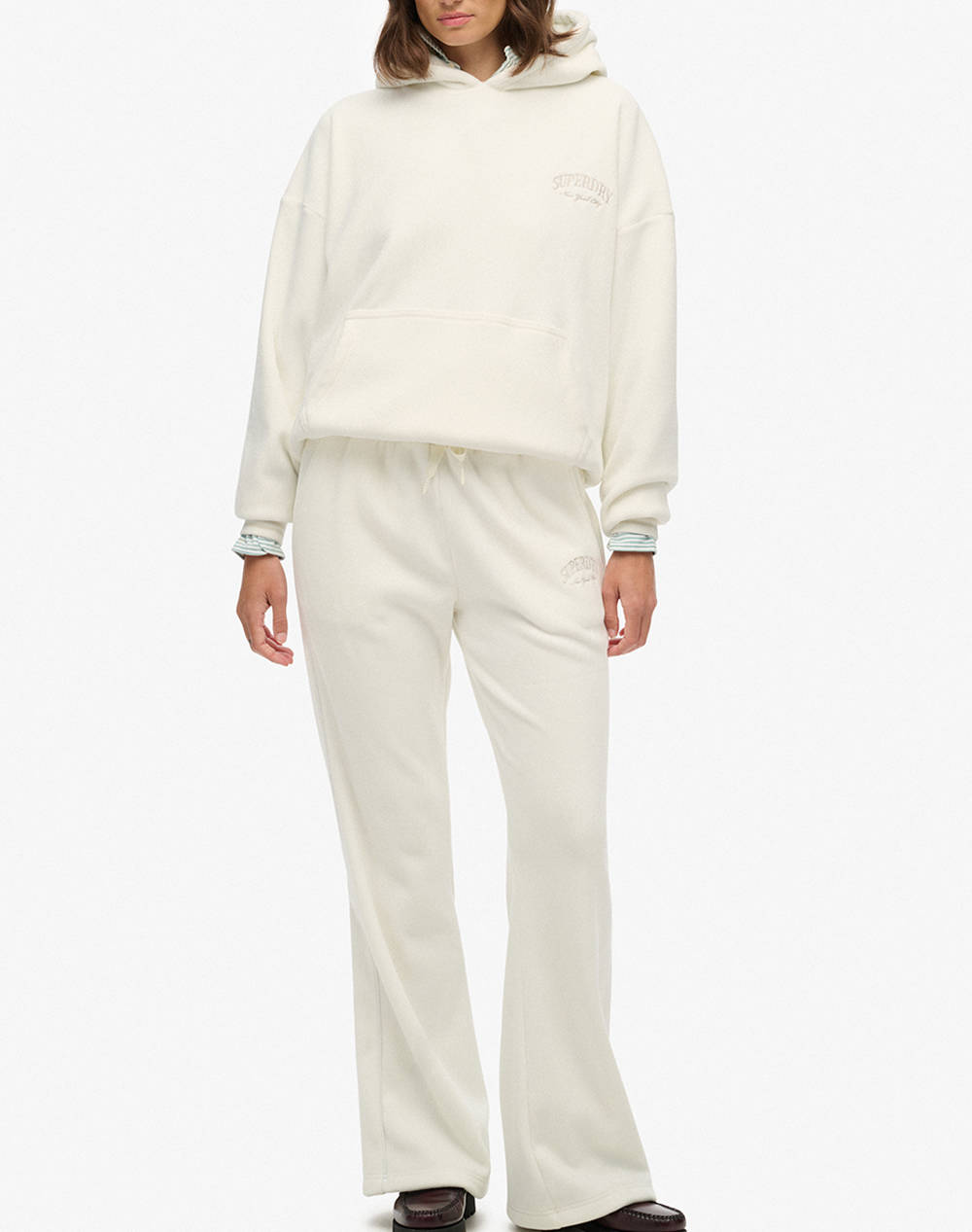 SUPERDRY D2 SDSW COUNTRY CLUB VELOUR STR JOGGER TRENING DE DAMA