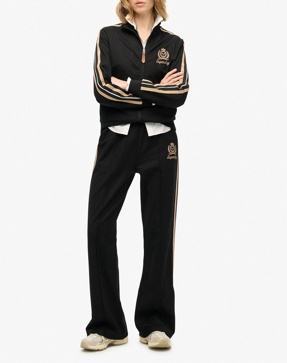 SUPERDRY D3 SDSW COUNTRY CLUB TRACK PANT TRENING DE DAMA