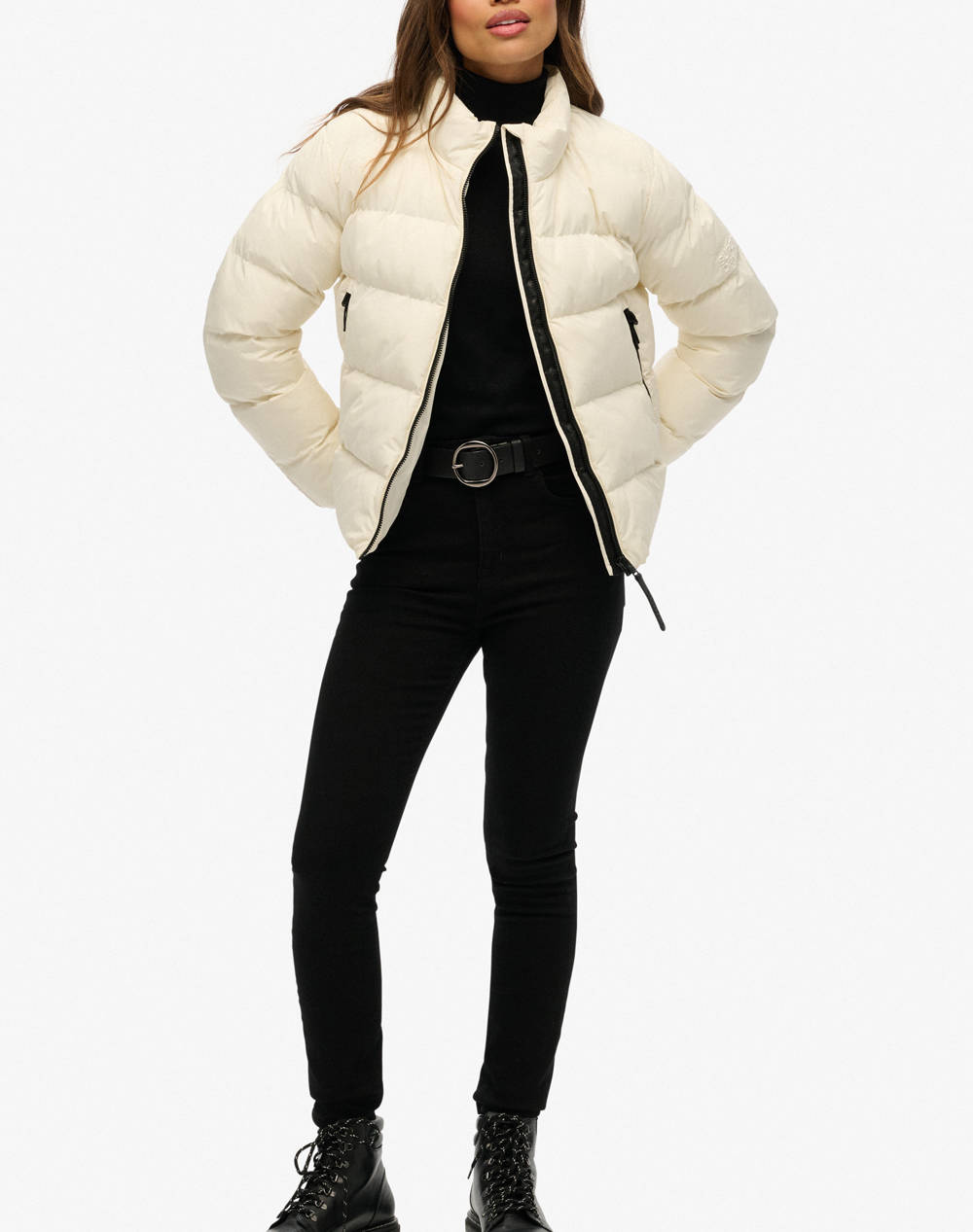 SUPERDRY D1 SDSW NON HOODED SPORTS PUFFER JKT GEACA DE DAMA