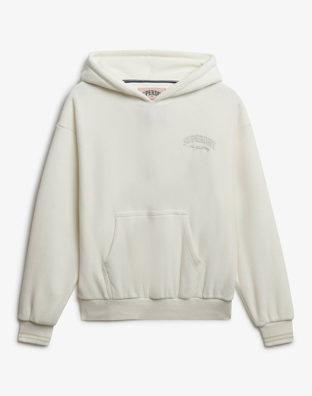 SUPERDRY D2 SDSW COUNTRY CLUB VELOUR RELAX HOOD HANORAC DE DAMA