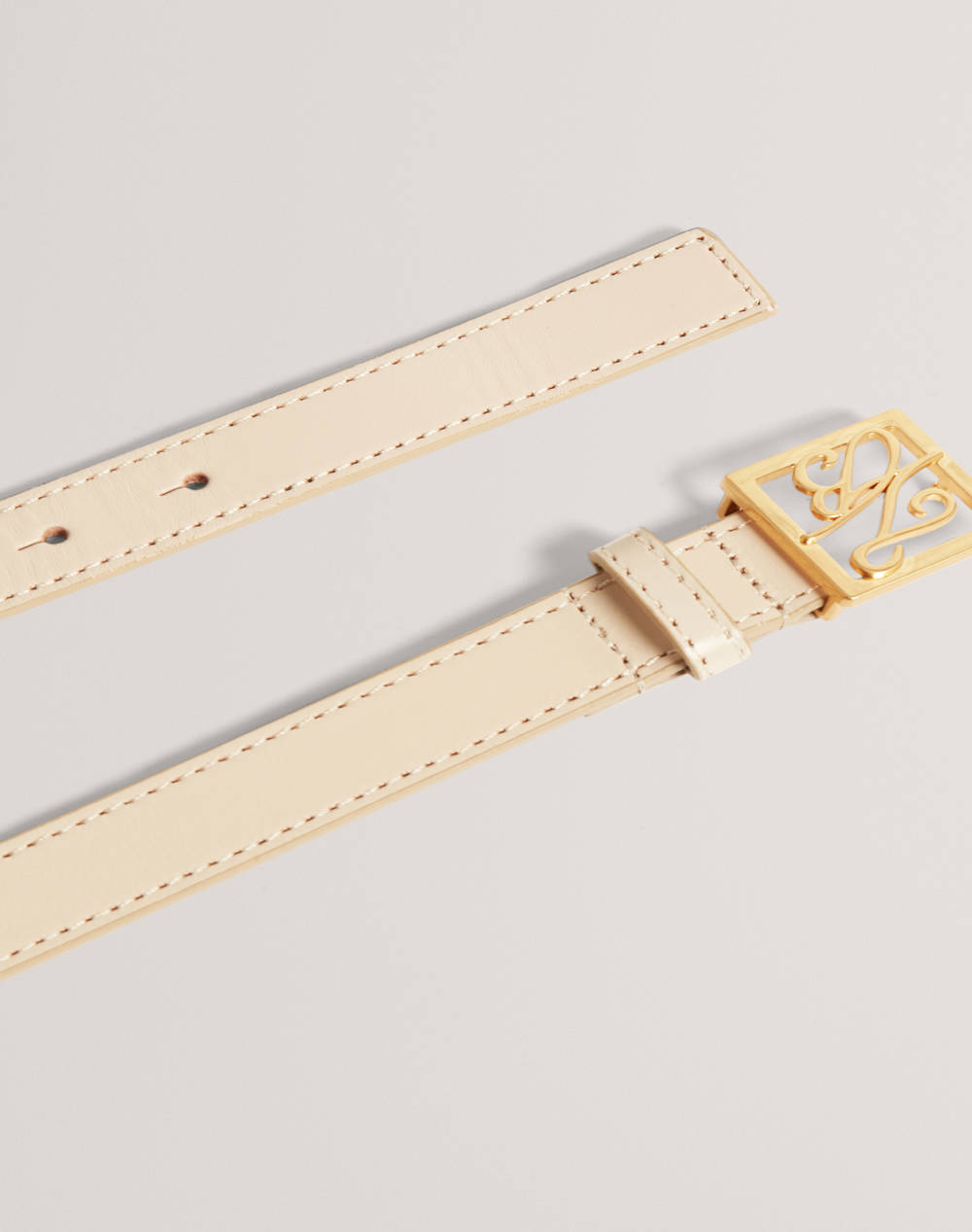 TED BAKER SCRIPTT TB Script Leather Belt