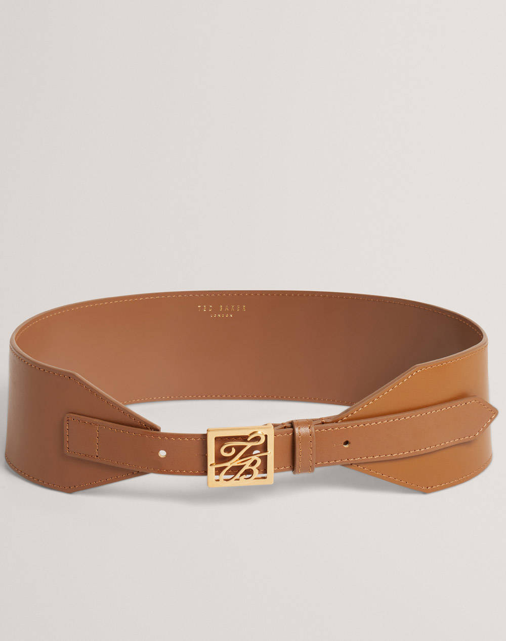 TED BAKER ANIIKAA TB Script Leather Waist Belt