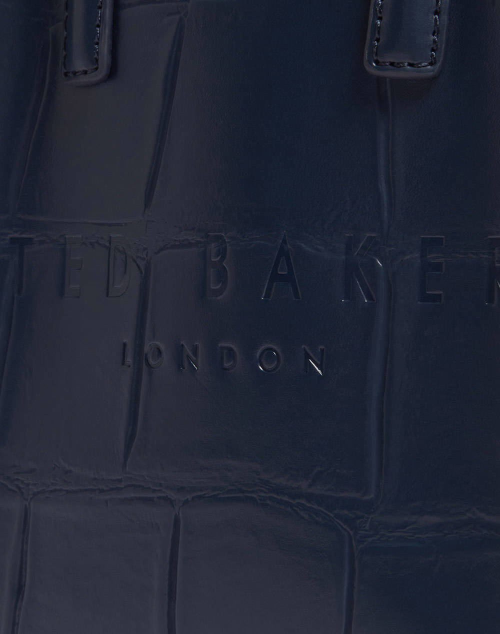 TED BAKER GATOCON Croc Effect Mini Icon Bag (Dimensiuni: 14 x 18 x 5cm.)