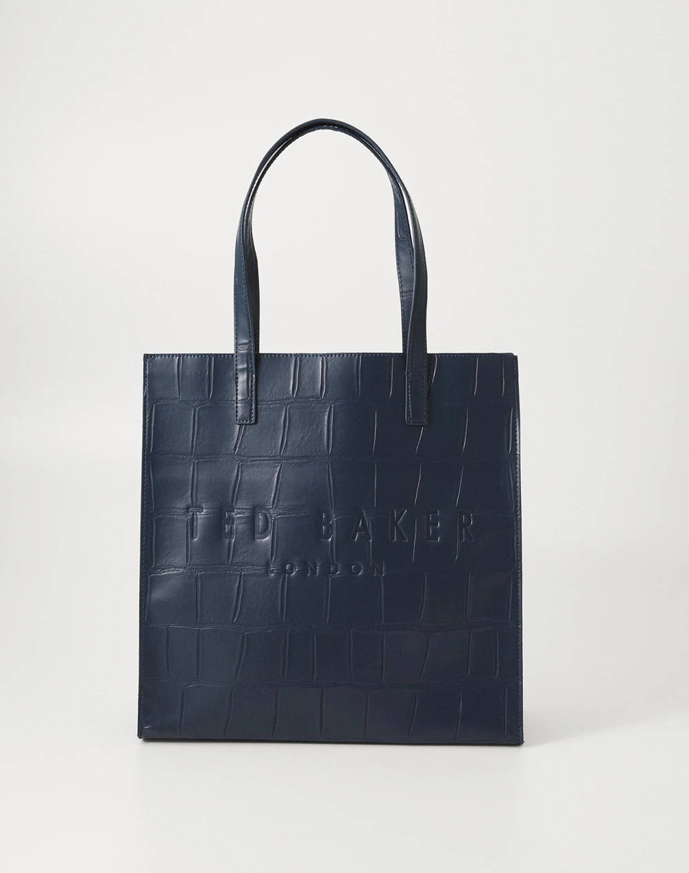 TED BAKER CROCCON Croc Effect Large Icon Bag (Dimensiuni: 34.5 x 34.5 x 11,5cm.)