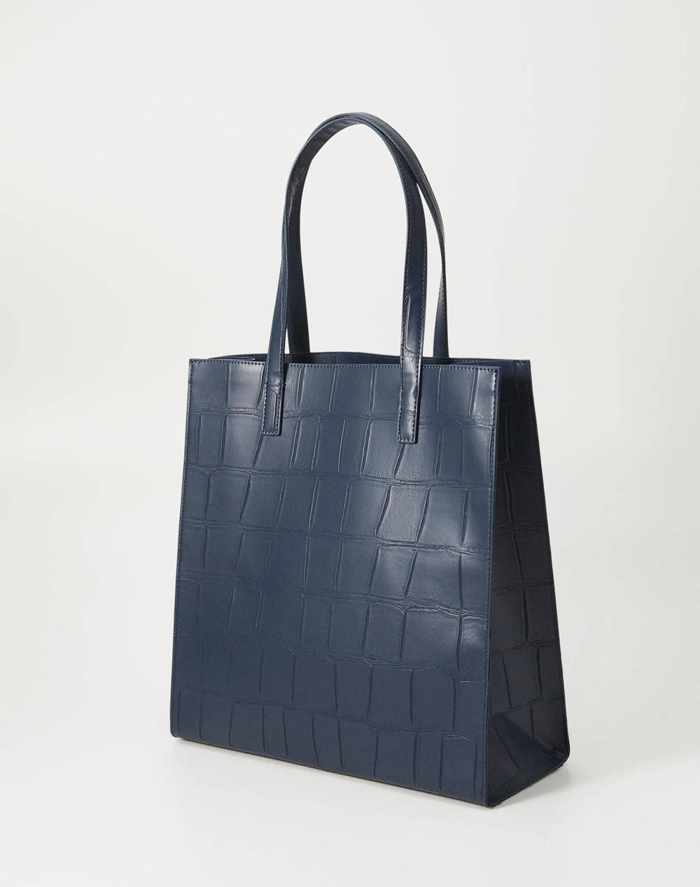 TED BAKER CROCCON Croc Effect Large Icon Bag (Dimensiuni: 34.5 x 34.5 x 11,5cm.)
