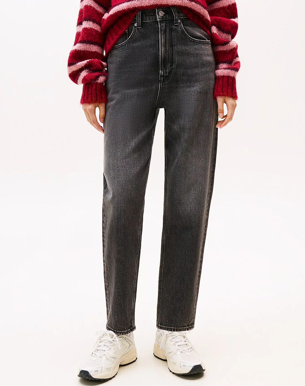 TOMMY JEANS MOM JEAN UH TPR BI0187
