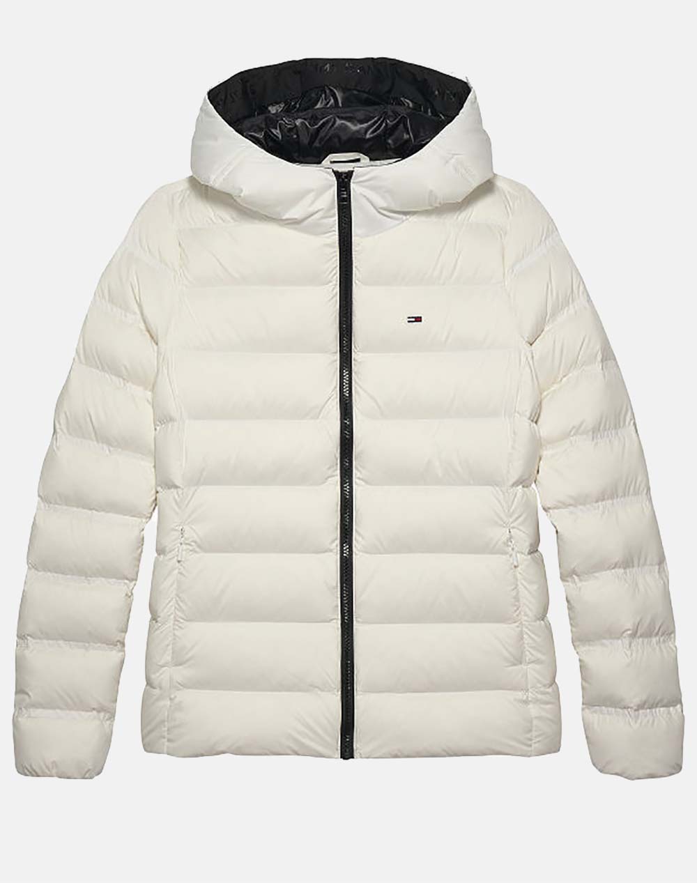 TOMMY JEANS TJW SLIM HOOD PRNT DOWN JCKT EXT