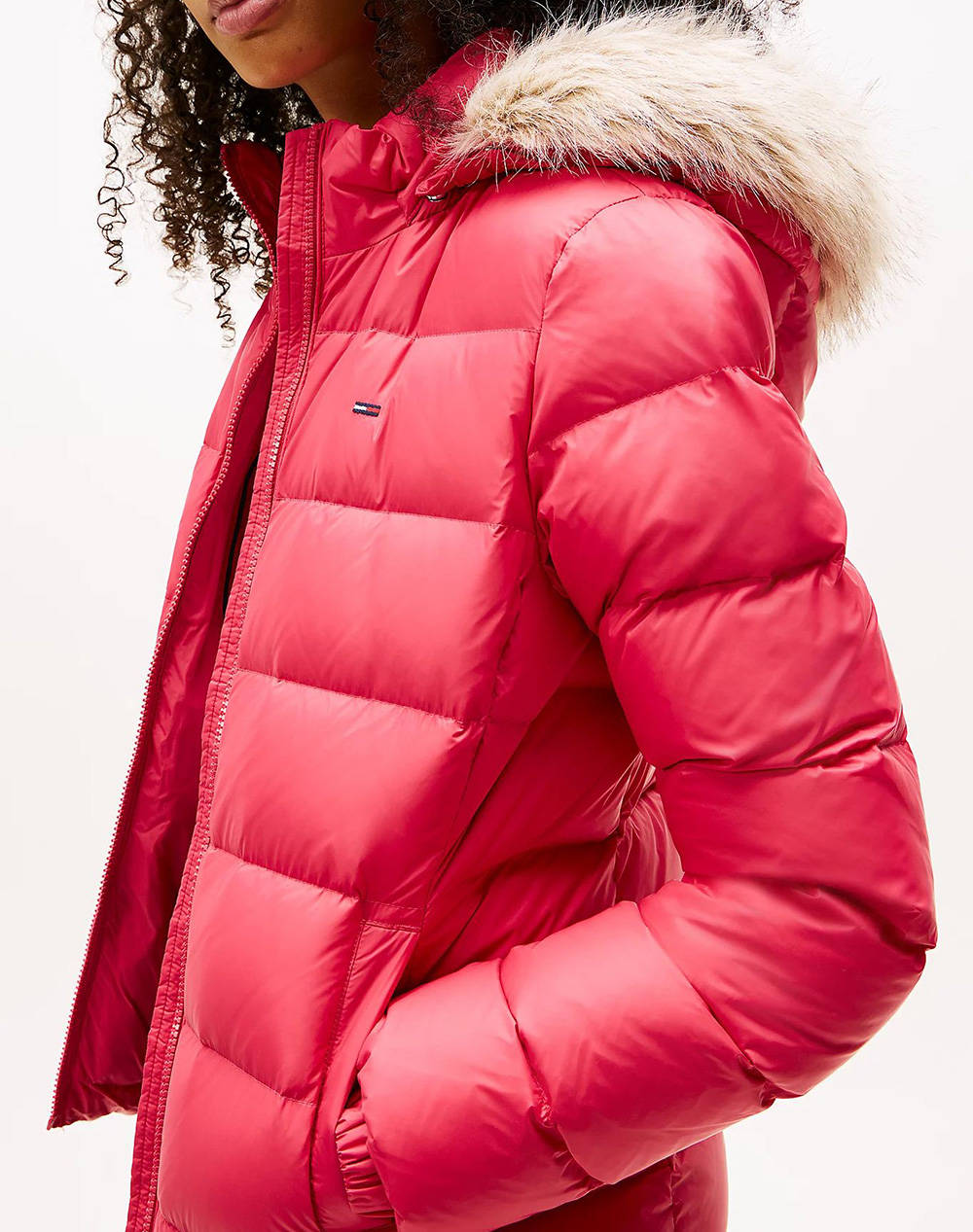 TOMMY JEANS TJW BASIC HOODED DOWN JACKET EXT