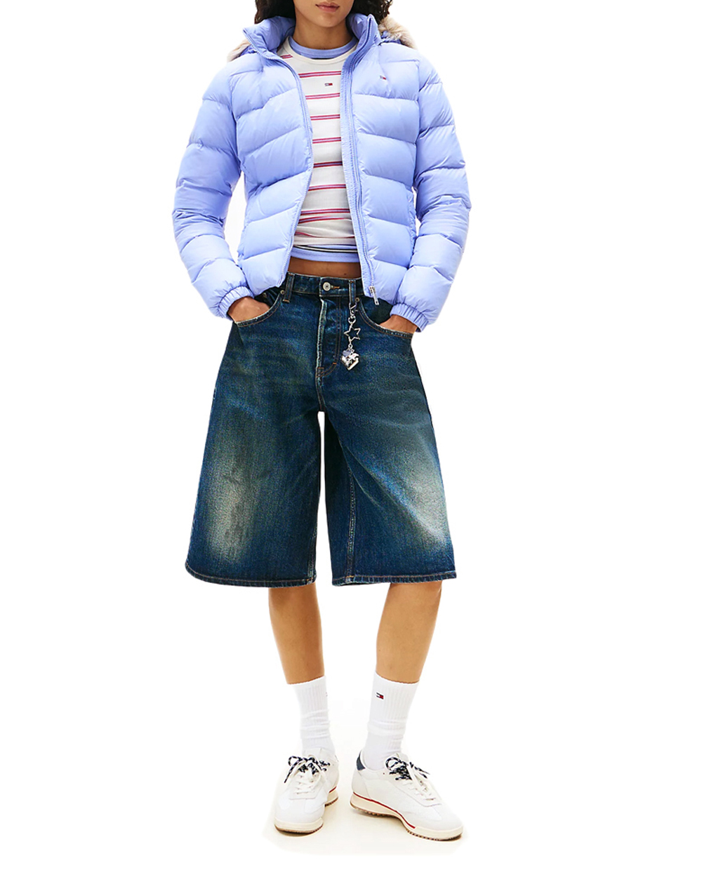 TOMMY JEANS TJW BASIC HOODED DOWN JACKET EXT