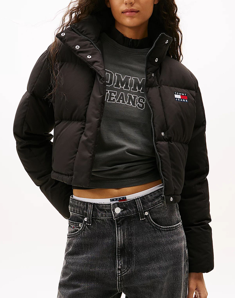 TOMMY JEANS TJW ALASKA GRID CRP DWN JCKT EXT