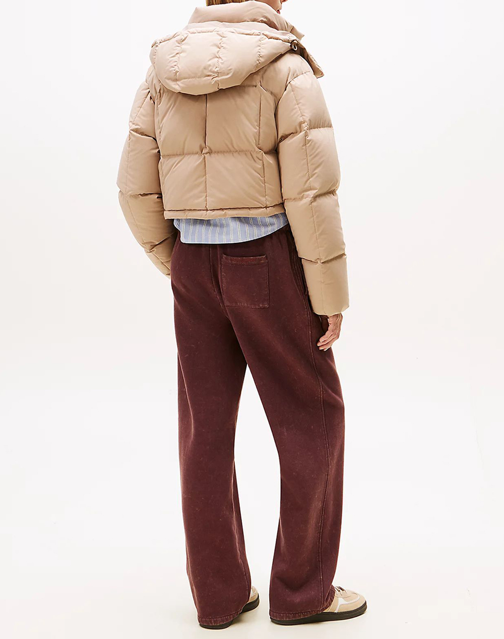 TOMMY JEANS TJW ALASKA GRID CRP DWN JCKT EXT