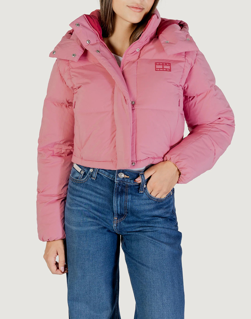 TOMMY JEANS TJW ALASKA GRID CRP DWN JCKT EXT