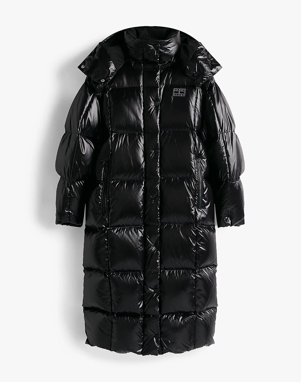 TOMMY JEANS TJW ALASKA GRID SHNY OVS DWN PFR