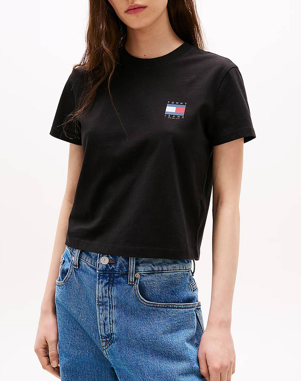 TOMMY JEANS TJW REG SH TOMMY US FLAG SS TEE