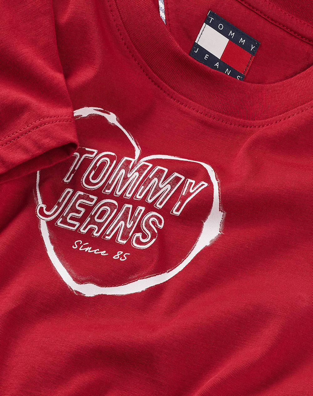 TOMMY JEANS TJW SLIM SH HEART TEE