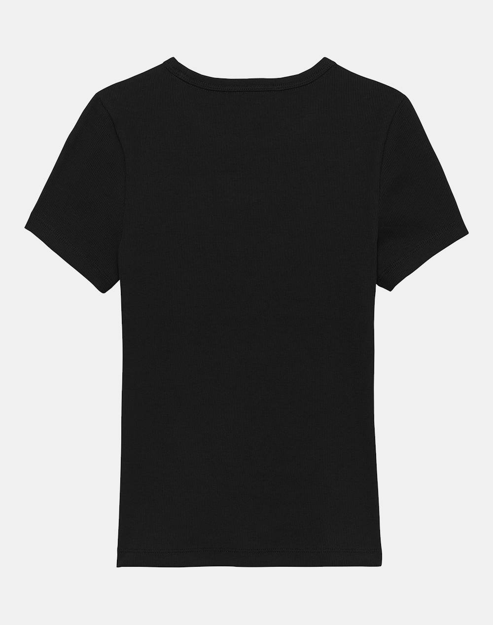 TOMMY JEANS TJW SLIM BADGE RIB TEE