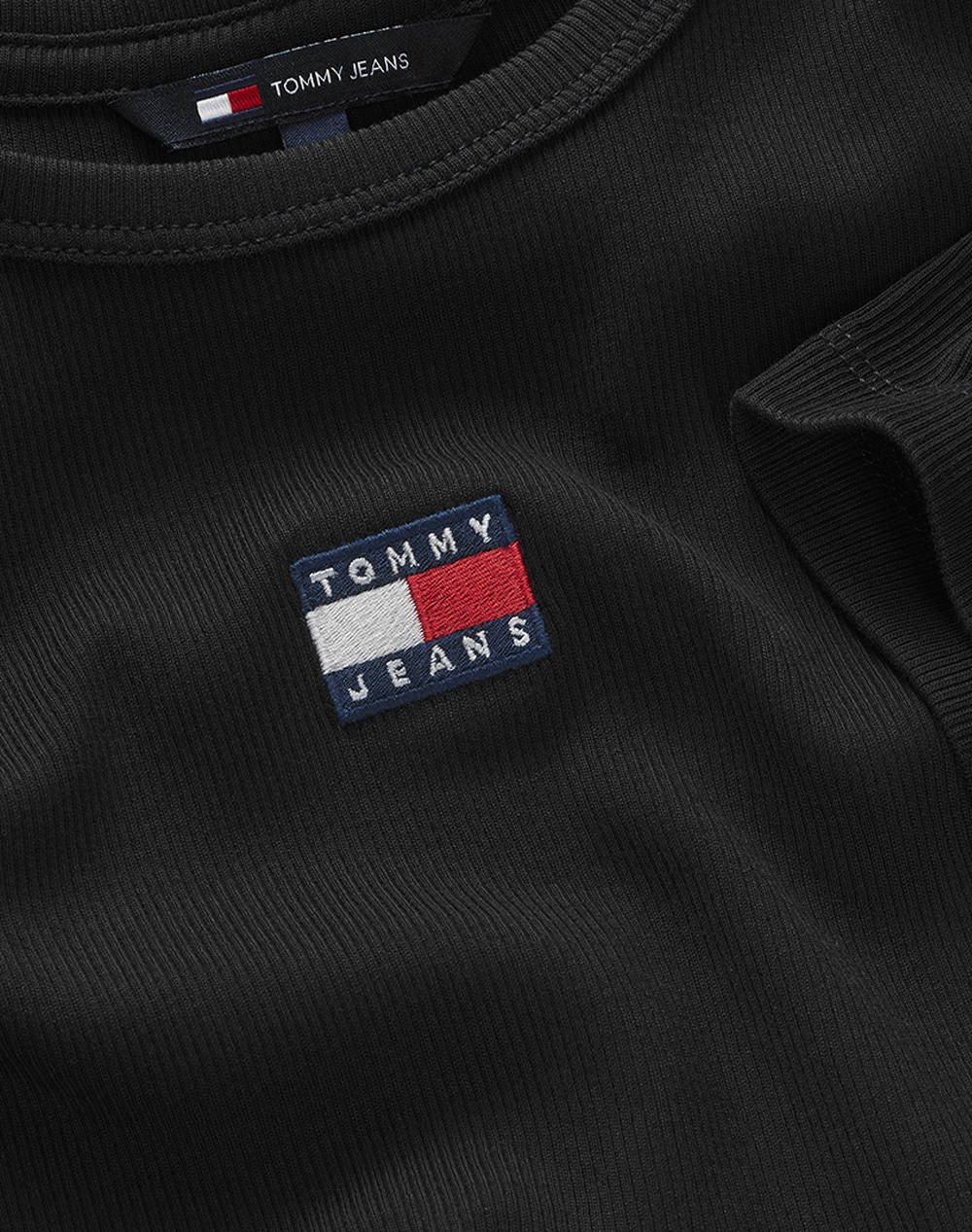TOMMY JEANS TJW SLIM BADGE RIB TEE