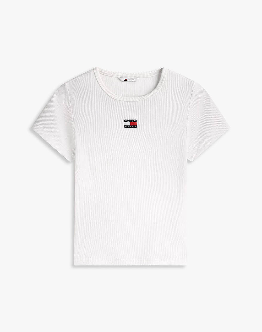 TOMMY JEANS TJW SLIM BADGE RIB TEE