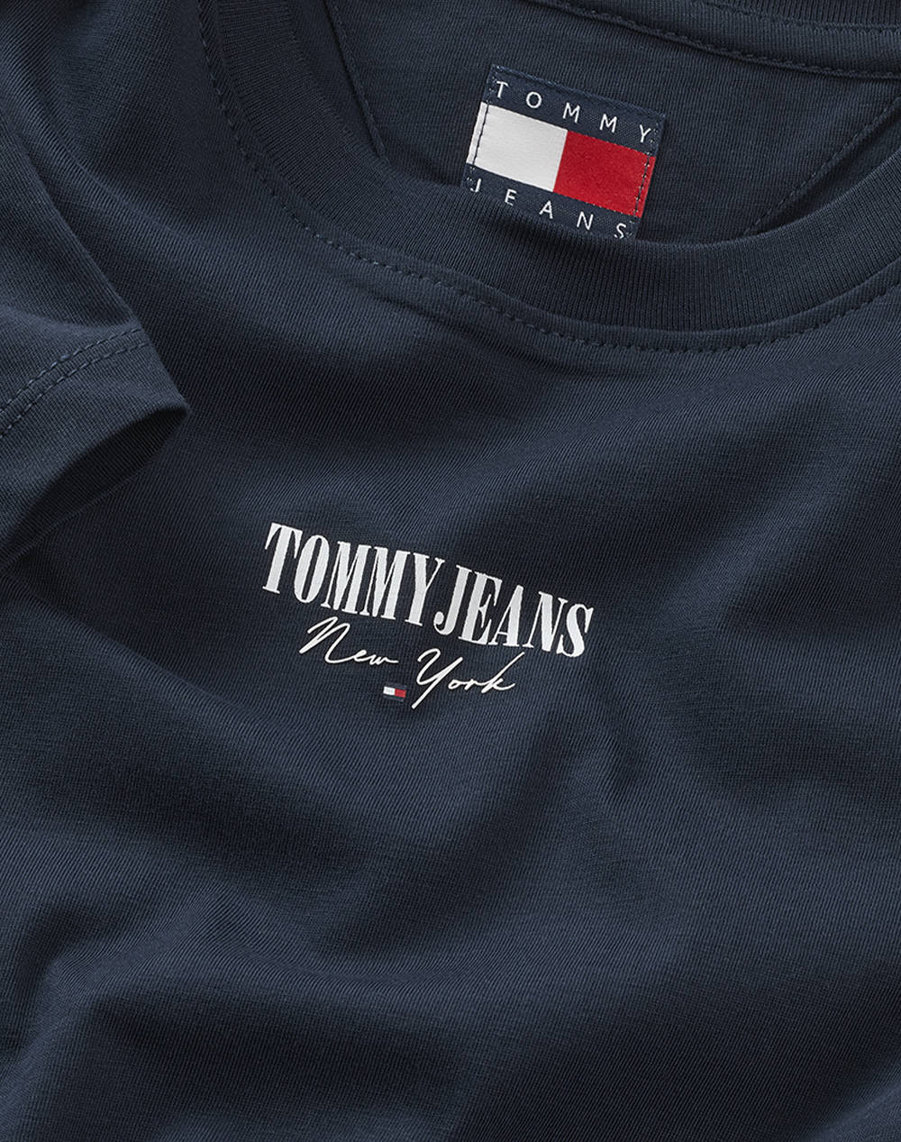 TOMMY JEANS TJW SLIM ESSENTIAL LOGO2 TEE EXT