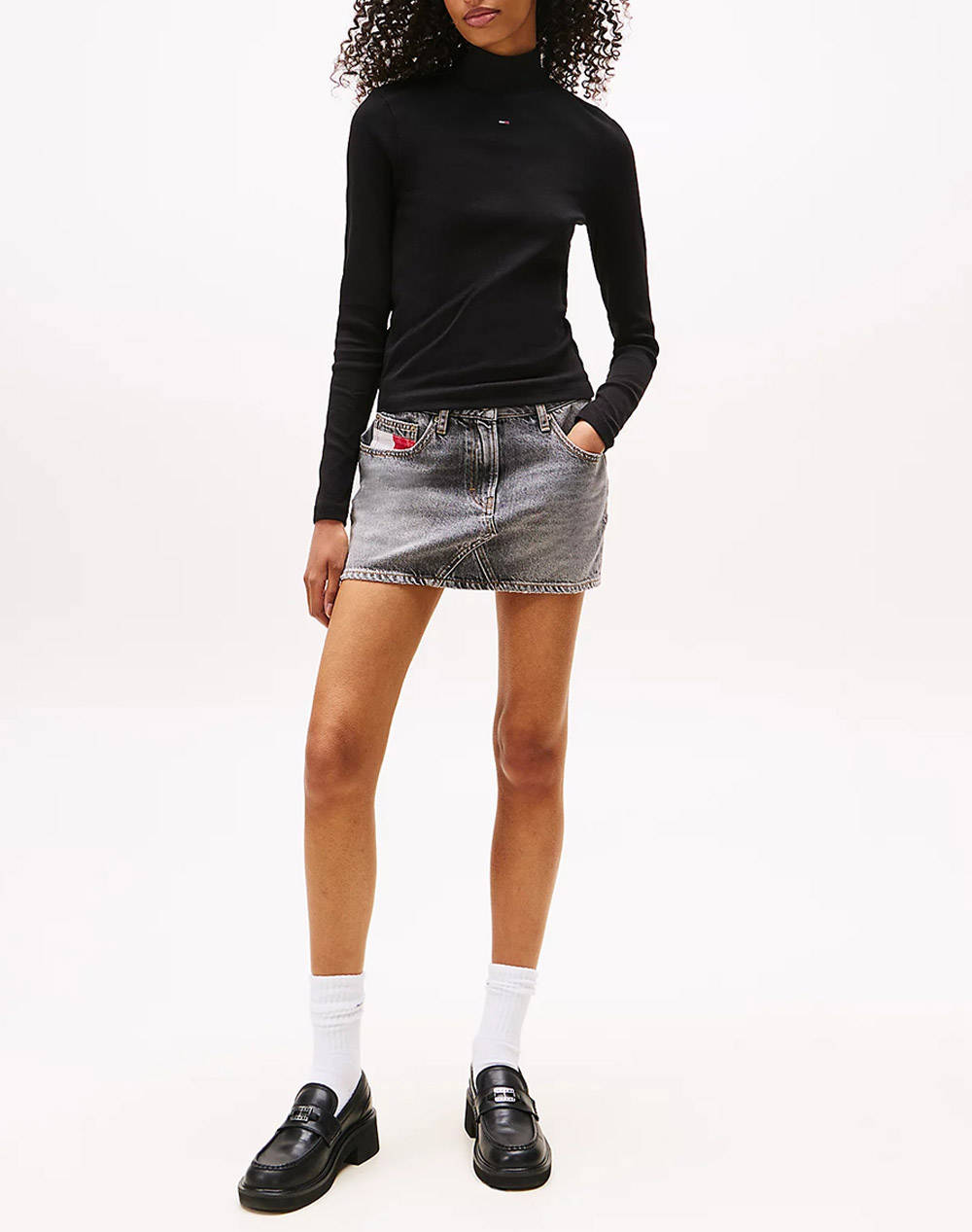 TOMMY JEANS TJW ESSENTIAL MOCK NECK