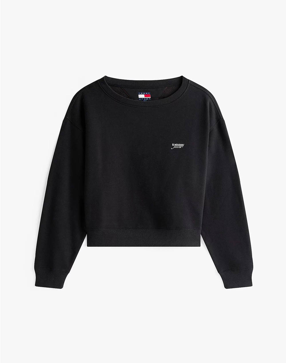 TOMMY JEANS TJW SILVER SCRIPT CREW