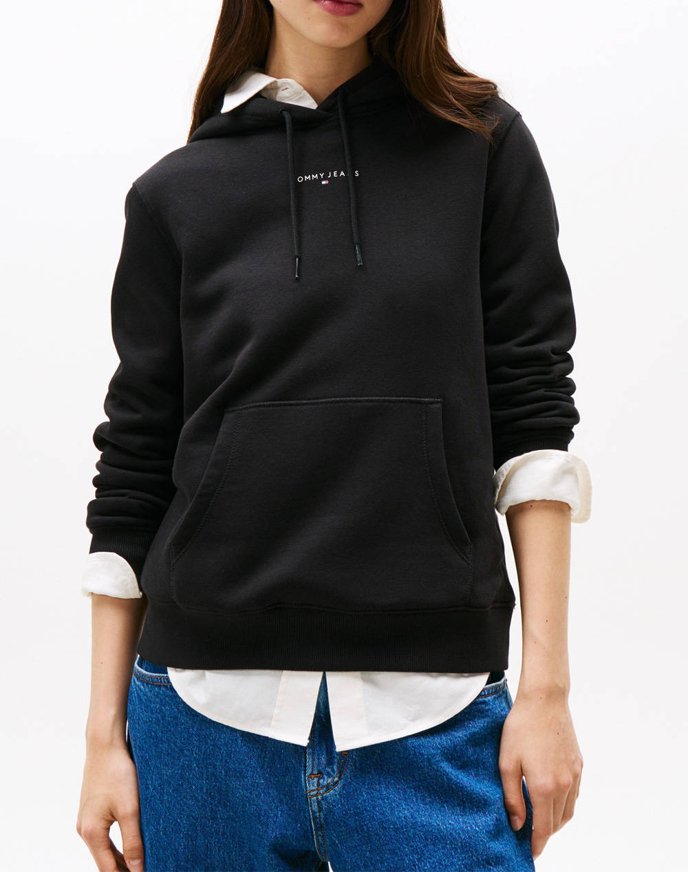 TOMMY JEANS TJW REG LINEAR HOODIE EXT