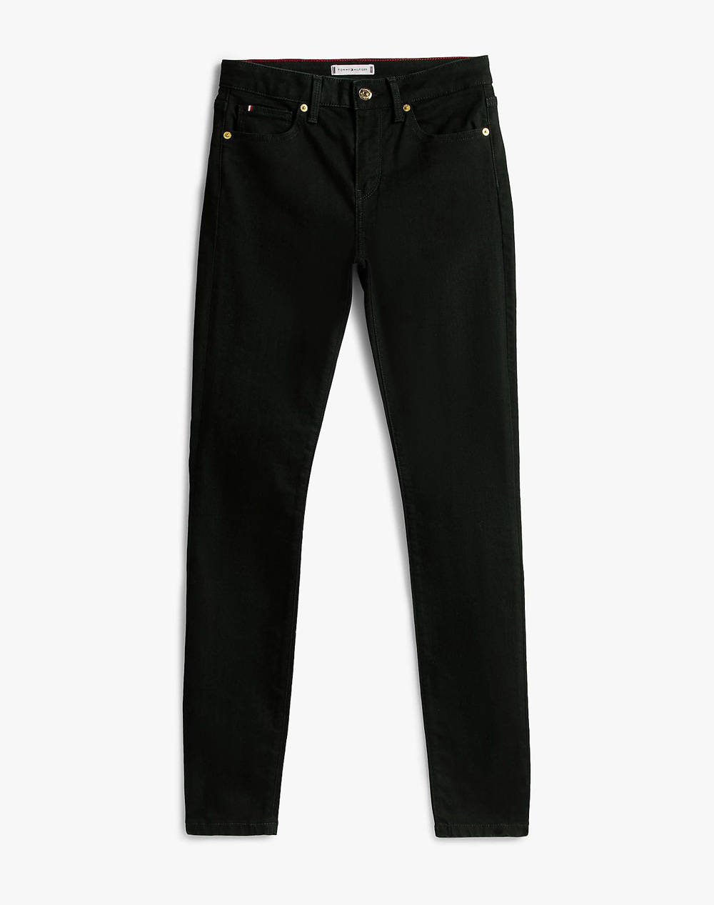 TOMMY HILFIGER DNM BLACK COMO SKINNY RW