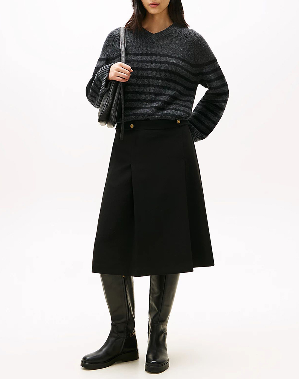 TOMMY HILFIGER PUNTO GB KNEE SKIRT