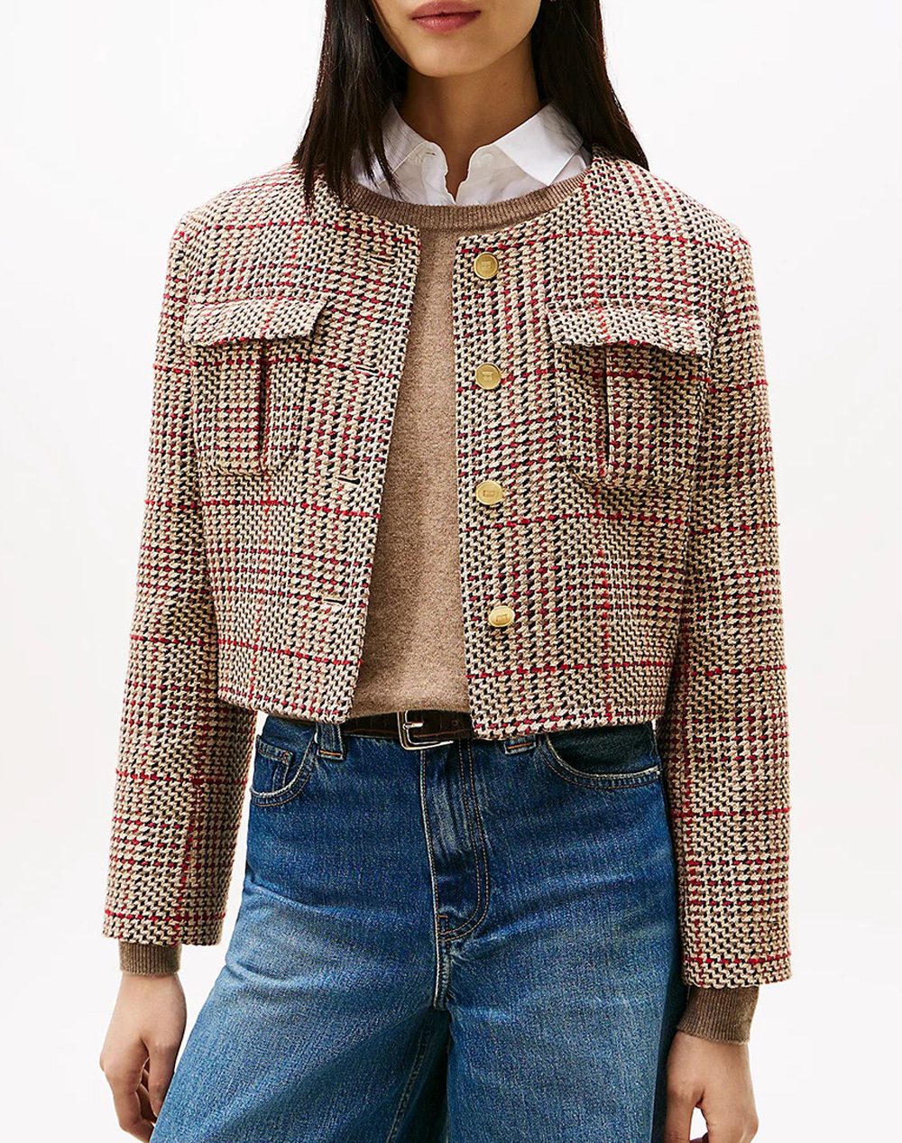 TOMMY HILFIGER TWEED LADY JACKET
