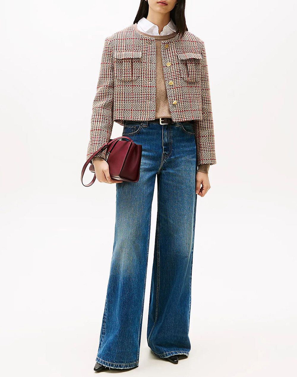TOMMY HILFIGER TWEED LADY JACKET