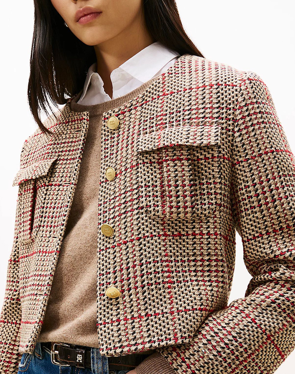 TOMMY HILFIGER TWEED LADY JACKET