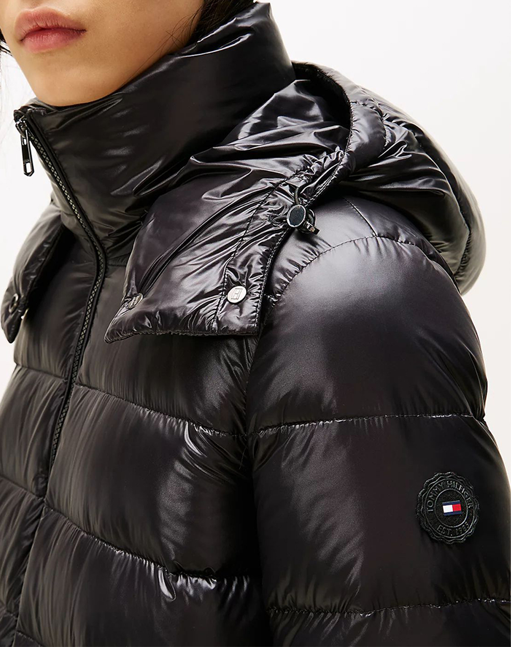 TOMMY HILFIGER GLOSS HW DOWN WAIST REG MAXI