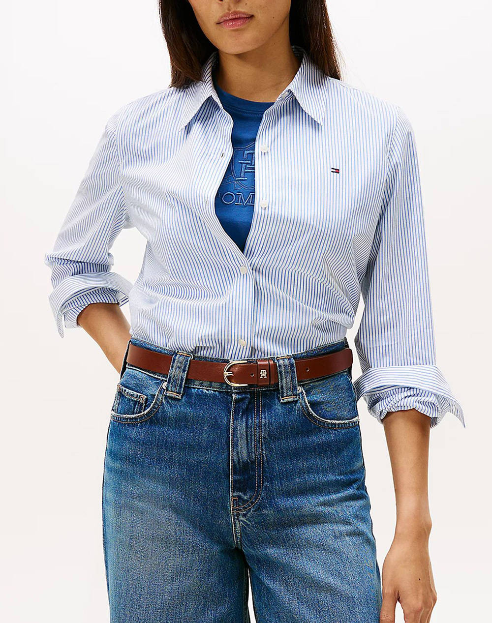 TOMMY HILFIGER ESS POPLIN REGULAR SHIRT