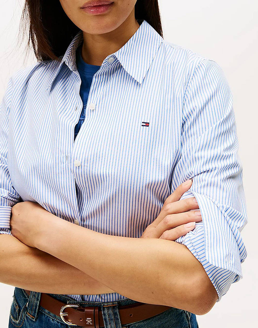 TOMMY HILFIGER ESS POPLIN REGULAR SHIRT