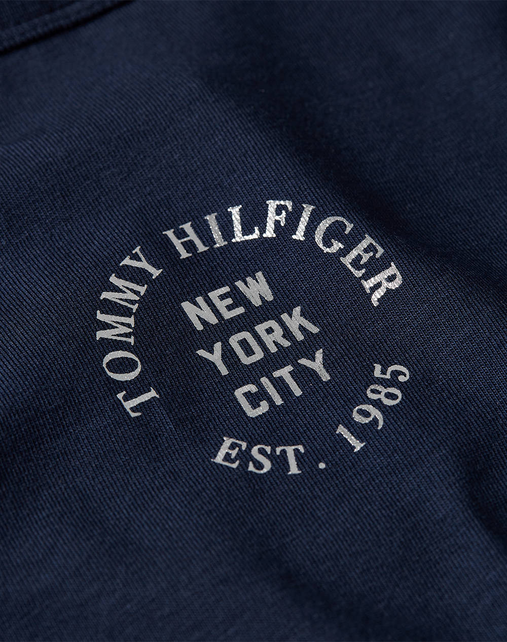 TOMMY HILFIGER STAMP LOGO SLIM C-NK SS TEE
